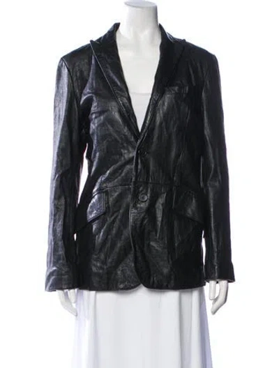 Pre-owned Katharine Hamnett Vintage 1990's Blazer In Black