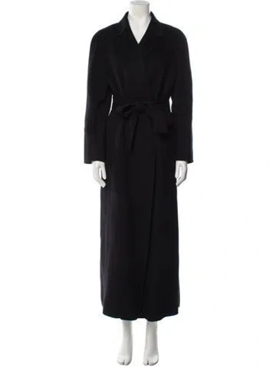 Pre-owned Katharine Hamnett Vintage 1990's Trench Coat In Black