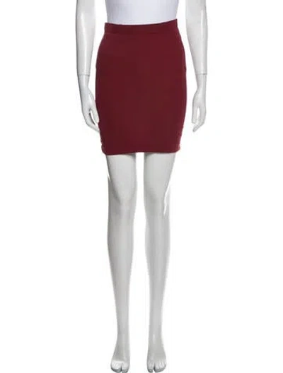 Pre-owned Katharine Hamnett Vintage Hamnett Sequin Skirt Set Skirt Set W/ Tags In Red