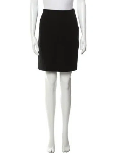 Pre-owned Katharine Hamnett Vintage Mini Skirt In Black