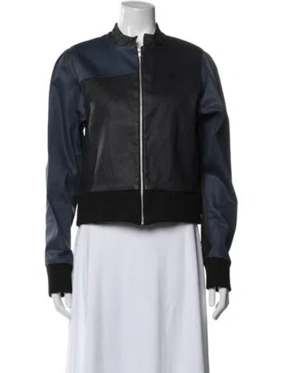 Pre-owned Katharine Kidd Bomber Jacket In Gray
