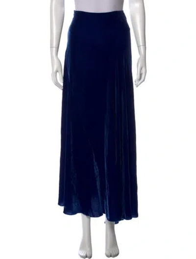 Pre-owned Katharine Kidd Long Skirt In Blue