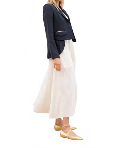 Katharine Kidd Perryn Jacket In Blue Linen