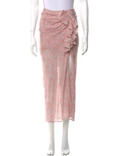 Pre-owned Katharine Kidd Printed Midi Length Skirt