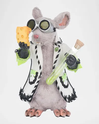 Katherine & Apos;s Collection Chaotic Concoctions Einstein The Lab Rat Tabletop Figurine
