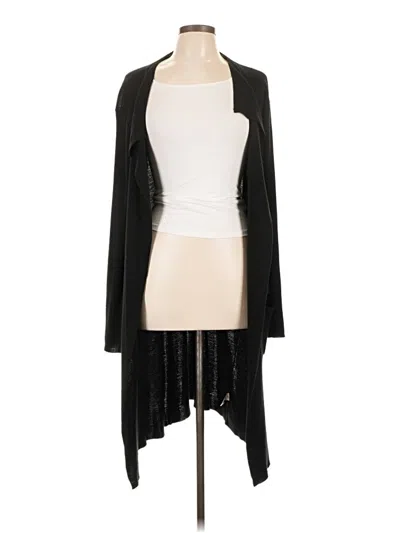 Pre-owned Katherine Barclay Cardigan Sweater In Black