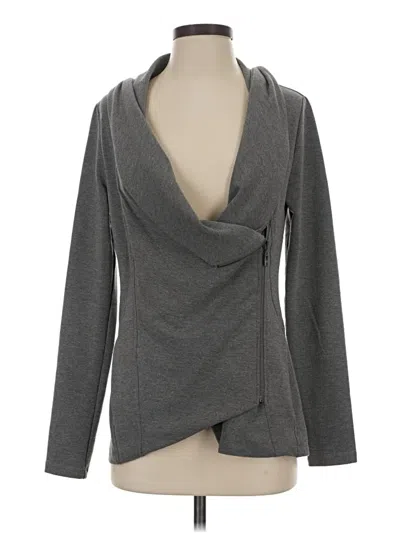 Pre-owned Katherine Barclay Cardigan Sweater In Gray