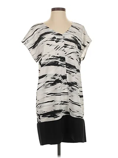 Pre-owned Katherine Barclay Casual Dress In Gray