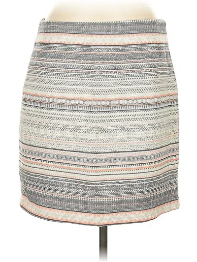Pre-owned Katherine Barclay Casual Skirt In White