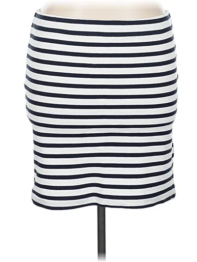 Pre-owned Katherine Barclay Casual Skirt In White
