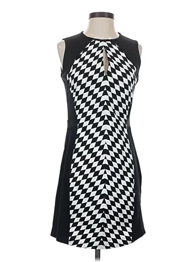 Pre-owned Katherine Barclay Cocktail Dress In Black