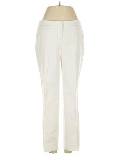 Pre-owned Katherine Barclay Dress Pants In Ivory