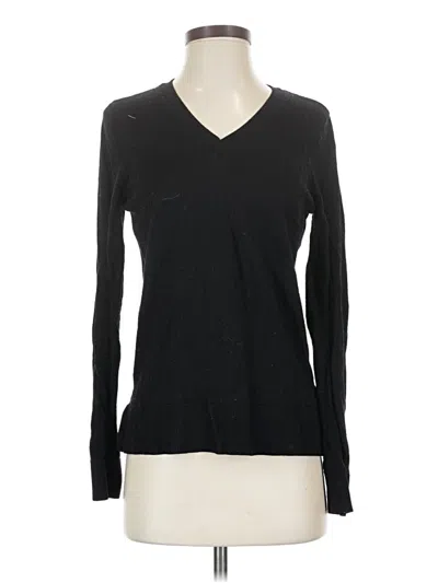Pre-owned Katherine Barclay Long Sleeve T-shirt In Black