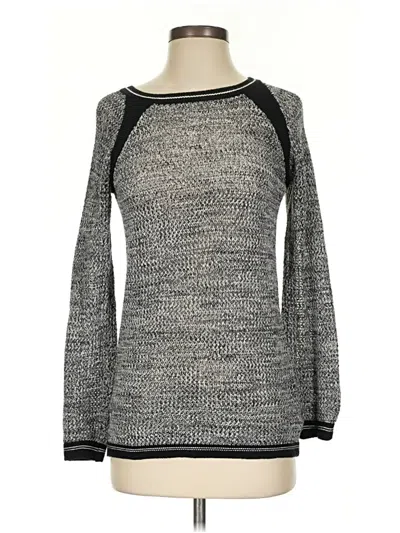 Pre-owned Katherine Barclay Pullover Sweater In Gray