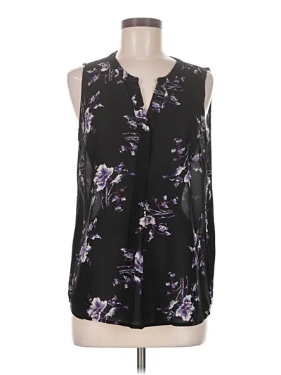 Pre-owned Katherine Barclay Sleeveless Blouse In Black
