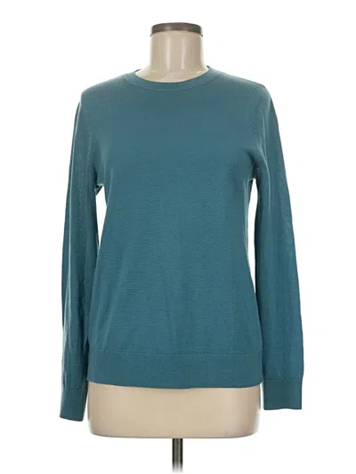 Pre-owned Katherine Barclay Wool Sweater In Blue