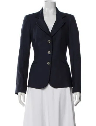 Pre-owned Katherine Hooker Blazer In Blue
