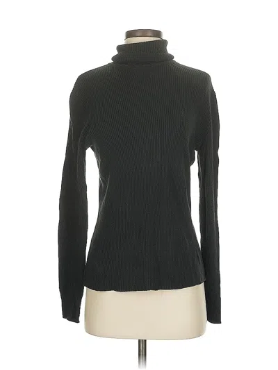 Pre-owned Katherine Kelly Collection Turtleneck Sweater In Black