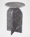 Katherine Noble By Bmc Adrian Accent Table In Light Gray