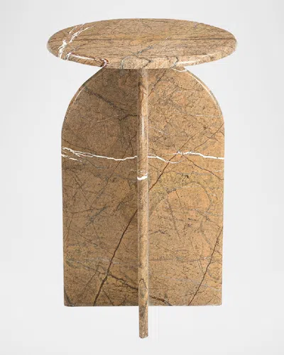 Katherine Noble By Bmc Aiden Accent Table In Amber