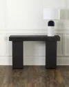 Katherine Noble By Bmc Ainsley Console Table In Dusty Black