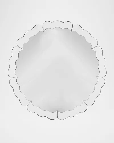 Katherine Noble By Bmc Alissar 40" Wall Mirror In Silverr