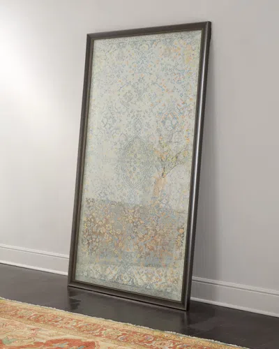 Katherine Noble By Bmc Amina Floor Mirror In Antique Bronze