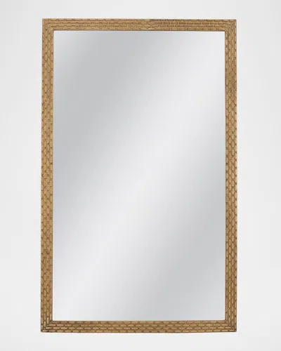 Katherine Noble By Bmc Ansul 80" Floor Mirror In Antique Gold