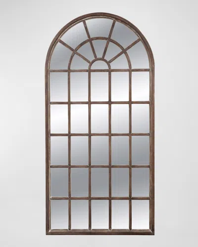 Katherine Noble By Bmc Baxter 83" Floor Mirror In Weathered Brown