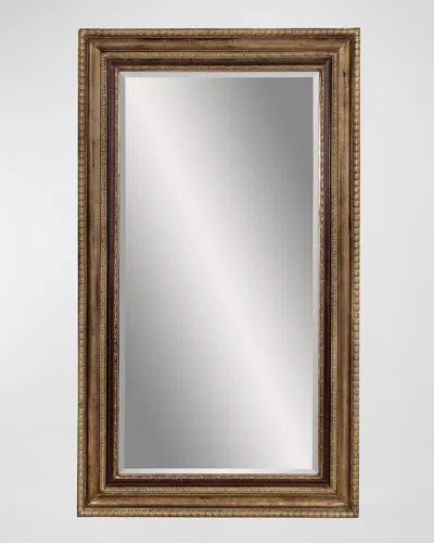 Katherine Noble By Bmc Benton 86" Floor Mirror In Antique Gold