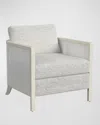 Katherine Noble By Bmc Berke Accent Chair In Oyster