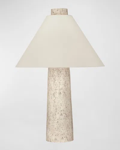 Katherine Noble By Bmc Berks 31" Resin Table Lamp In Textured Cream