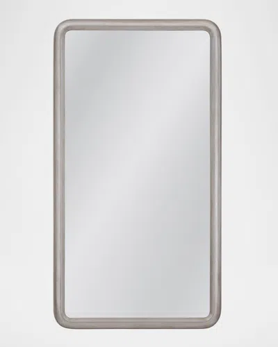 Katherine Noble By Bmc Berylon 70" Floor Mirror In Silver