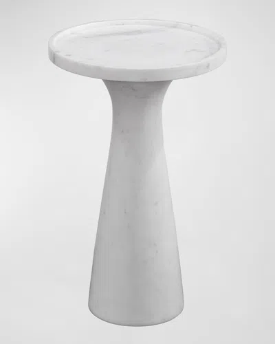 Katherine Noble By Bmc Birdi Accent Table In White