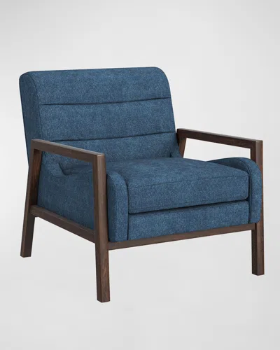Katherine Noble By Bmc Brennon Accent Chair In Indigo