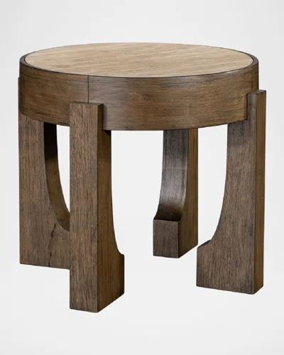 Katherine Noble By Bmc Caine End Table In Espresso