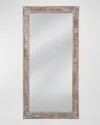Katherine Noble By Bmc Chasely 72" Floor Mirror In Natural, White Wash