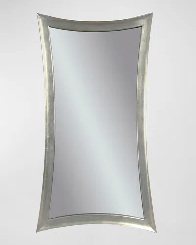 Katherine Noble By Bmc Collette 81" Floor Mirror In Silver