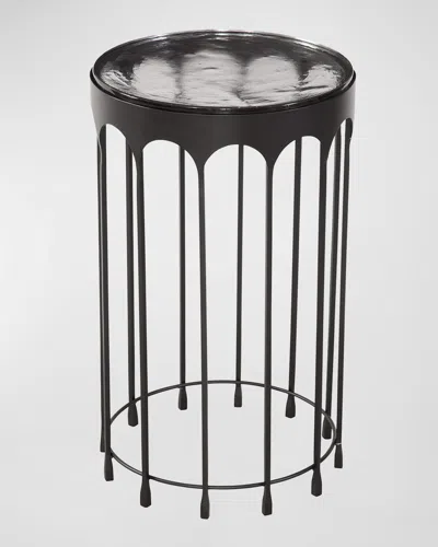 Katherine Noble By Bmc Corwin Accent Table In Matte Black