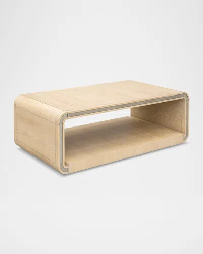 Katherine Noble By Bmc Damone Coffee Table In Blonde Oak