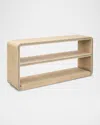 Katherine Noble By Bmc Damone Console Table In Blonde Oak