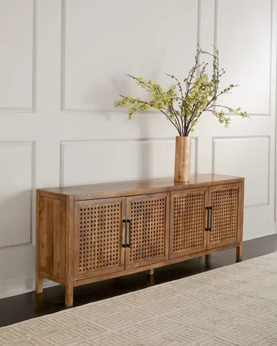 Katherine Noble By Bmc Declan 4-door Console Table In Natural