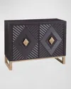 Katherine Noble By Bmc Diamond Floating Bar Cabinet In Boho Black