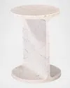 Katherine Noble By Bmc Emmerson Accent Table In White