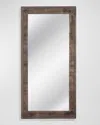 Katherine Noble By Bmc Faye 80" Floor Mirror In Rustic Brown