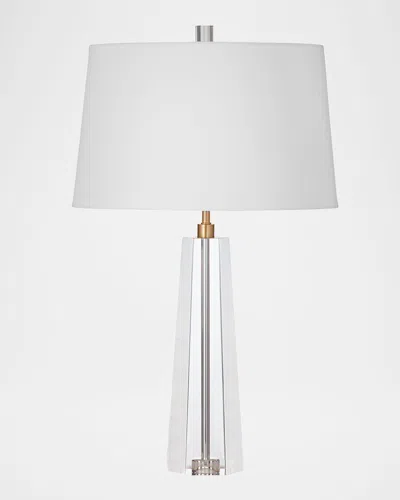 Katherine Noble By Bmc Frome 26" Crystal Table Lamp In Crystal/brass