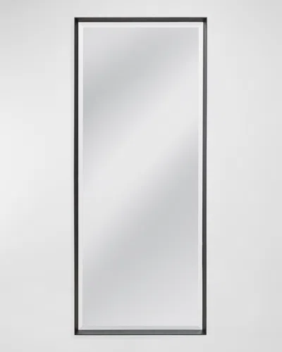 Katherine Noble By Bmc Gatlin 74" Floor Mirror In Matte Black