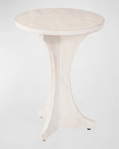 Katherine Noble By Bmc Halsen Accent Table In Whitewash
