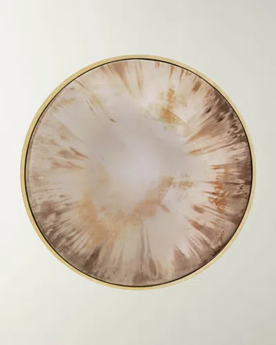 Katherine Noble By Bmc Hovland Antiqued Wall Mirror, 36" Round