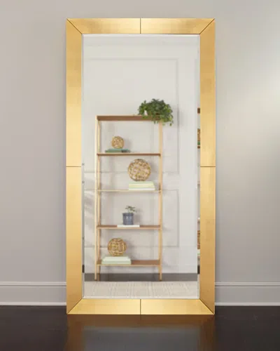 Katherine Noble By Bmc Ishana Gold Leaf Floor Mirror